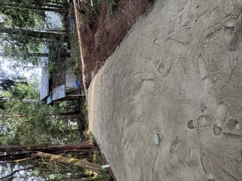 Sand bed before backfill — real archive photo